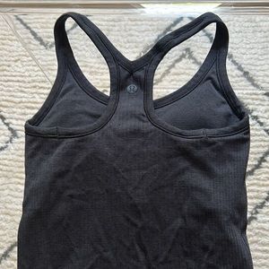 Lululemon black tank top size 2